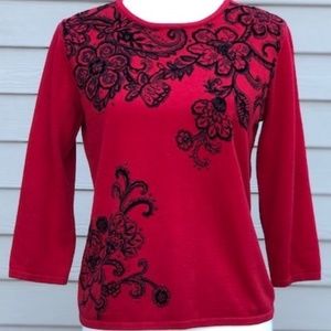 Alfred Dunner Petite Sleeve 3/4 size S